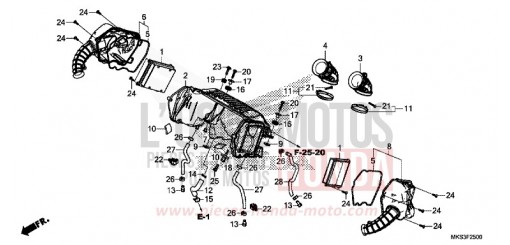 FILTRE A AIR CRF1100AL de 2020